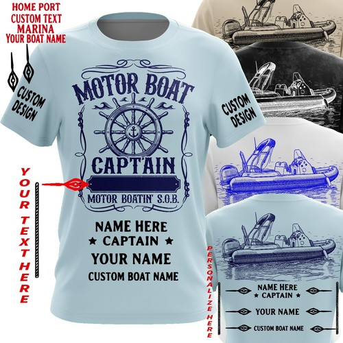 Personalized motor boating - motor,