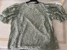 NEXT  Ladies Green Lace Top