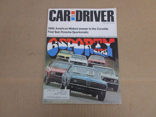 Car and driver - car, 1968