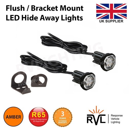 Amber strobe led hide - led, away