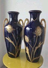  Large French Art Deco Faience