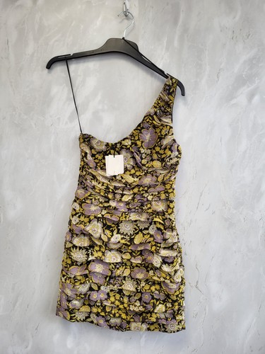 Zara yellow purple floral - &purple,