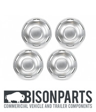 16" WHEEL TRIMS X4 (SILVER) PKT4 FITS BLACK CAB LTI, LTC, TX1, TX2,TX4 