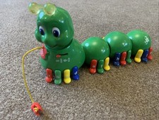 LeapFrog Alphabet Pal Green Caterpillar Singing Pull Along Educational Toy
