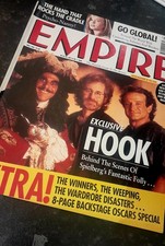 Empire Magazine May 1992 Hook Cover. Good Condition. Vintage Collectable