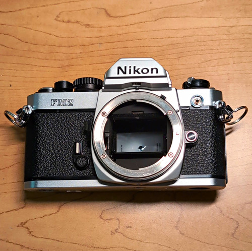 Nikon fm2 35mm slr - nikon, camera