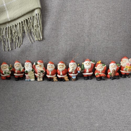 Vintage chalk ware 90s - chalk, santa