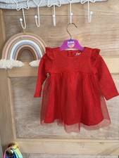 Baby Girls Beautiful Dress By Fred & Flo Age 3-6 Months