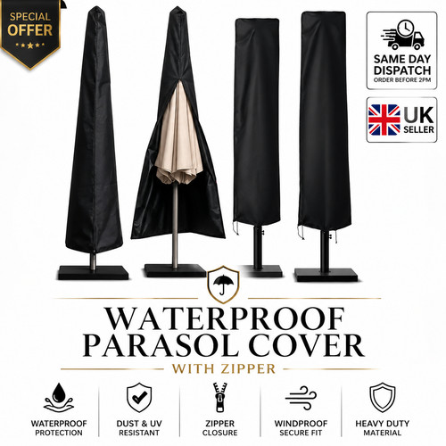 Waterproof parasol cover - waterproof, with