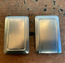 CITROEN C4 CACTUS 2014-2018 MK1 GRAB HANDLE COVER TRIM PAIR CHROME 9801189077