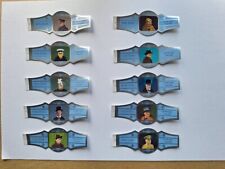 WINSTON CHURCHILL MEMORABILIA - CIGAR BAND COLLECTION (10 FEATURING CHURCHILL)