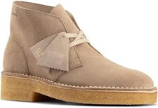 BNIB Clarks Originals Ladies DESERT BOOT 221 Sand Suede Boots