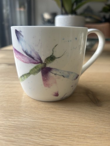 Rose england dragonfly mug - england,