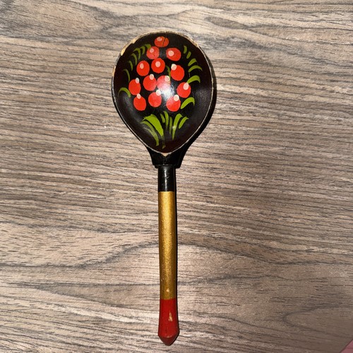 Vintage russian khokhloma - vintage,