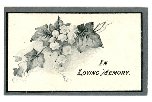 Memoriam card ann - card:, chapman