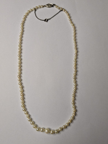 Vintage 9ct gold - clasp, diamond