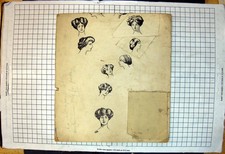 Old Print Packing Board
