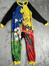 Pokemon Pullover Body Suit One Piece Gamers Boys Kids Size 8