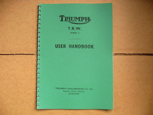 Triumph trw 500 - sidevalve, twin