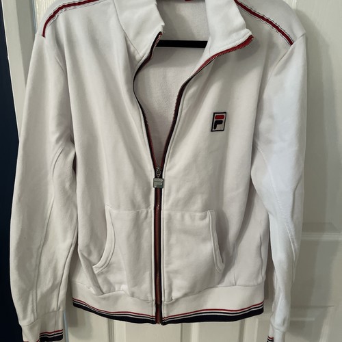 Fila retro tracksuit top - fila,