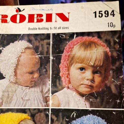 Robin 1594 knitting pattern