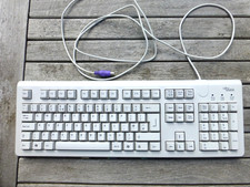 Fujitsu Siemens Keyboard wired PS/2 QWERTY UK white S26381-K360-V165 Good cond.