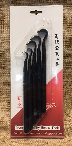 Ryuga bonsai tools set 5 - ryuga,