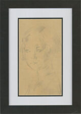 Alfred Kingsley Lawrence RA (1893-1975) - Graphite Drawing, Young Girl