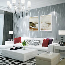 3D Embossed Wave Wallpaper