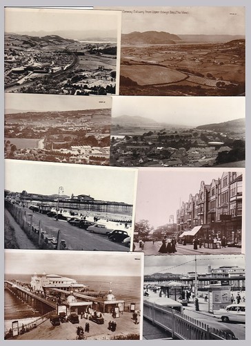 Colwyn real photo cards - -,