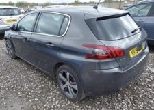 2019 BREAKING SPARES PEUGEOT 308  S/S ALLURE 1.2 PETROL 6 SPEED  GREY EB2ADTS