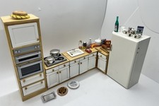 Dolls house kitchen set modern