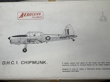Aeroclub 1/48 D.H.C Chipmunk VACFORM model incl metal parts for expert modellers