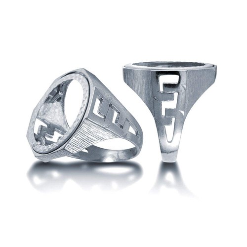 925 silver full sovereign ring - 925,