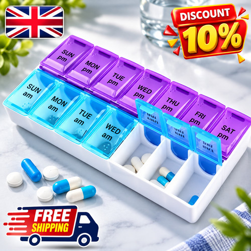 Weekly pill box 7 - pill, day