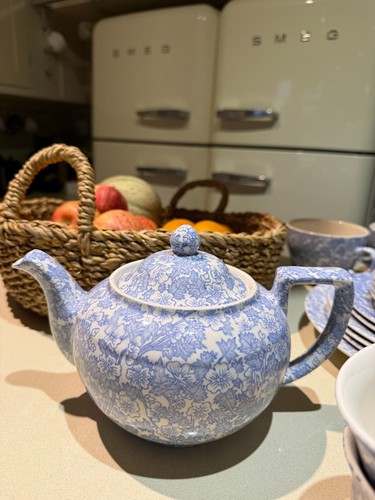 Burleigh china blue chinz - blue,