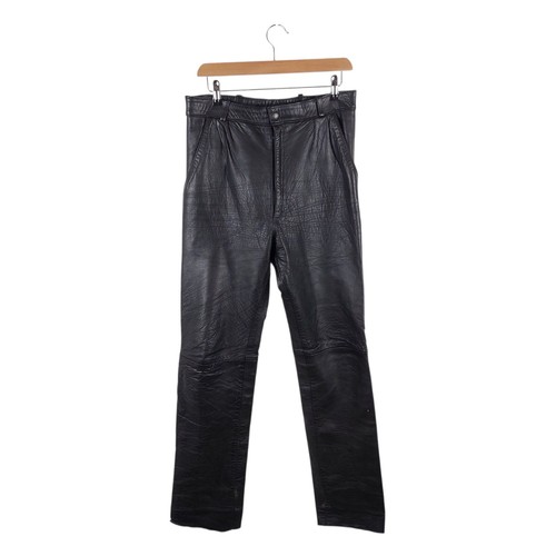Mens black leather - mens,