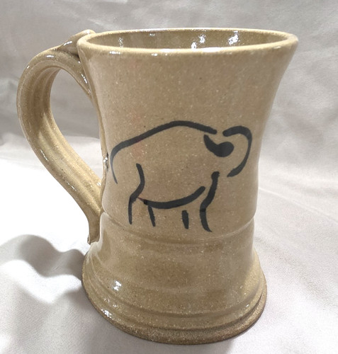 Vntg art pottery mug hand - vntg,