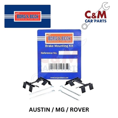 Front disc pad fitting kit - pad,