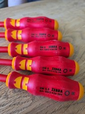 Zebra 6 Piece 1000v VDE Hex