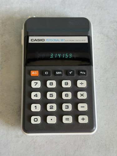 Vintage 1970s casio personal - casio,