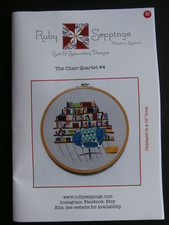 Ruby Seppings quilt and embroidery kit The Chair Quartet #4