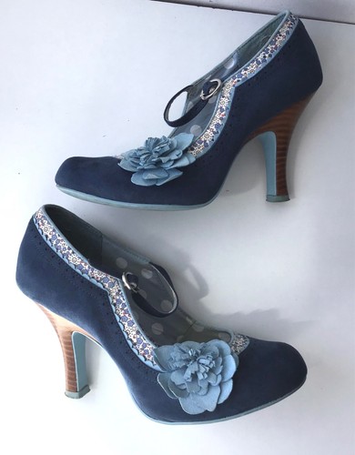 Ruby shoo blue faux - blue,