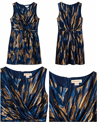 Monsoon blue bronze occasion - blue,