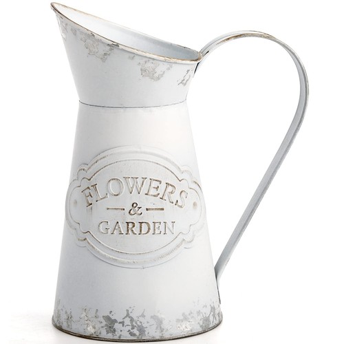 Rustic shabby chic vase - rustic,