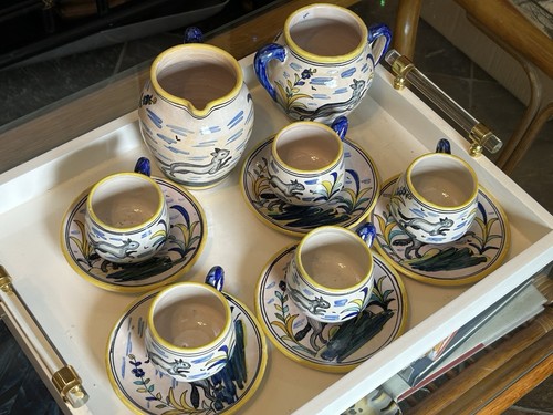 Antique french faience - antique,