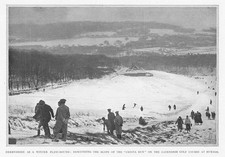 BUXTON Sledging on Cresta Run