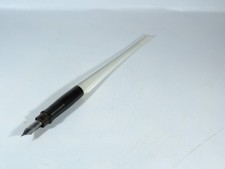 Vintage Esterbrook Black Clear Lucite Taper Desk Fountain Pen