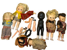 pedigree hard plastic 7"doll's