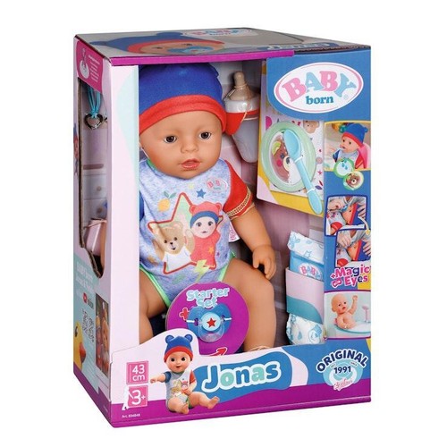 Baby born 43cm jonas boy - baby, doll